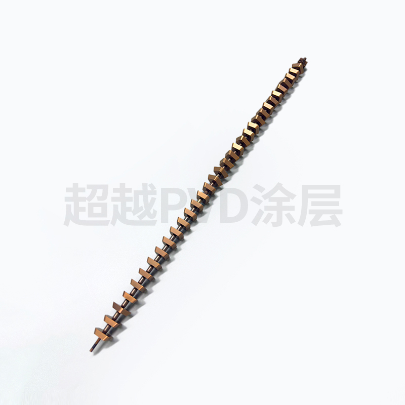 铣刀片镀古铜涂层 东莞超越DLC涂层 东莞超越PVD涂层